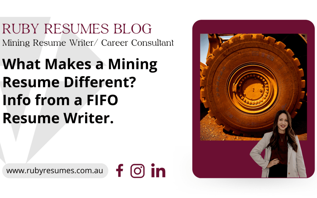 What Makes a Mining Resume Different? Info from a FIFO Resume Writer