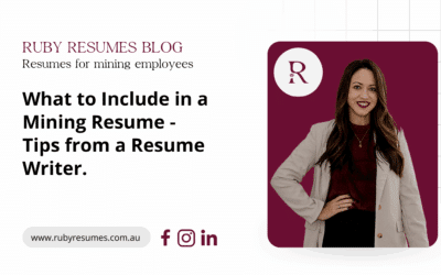 What to Include in a Mining Resume – Tips from a Resume Writer
